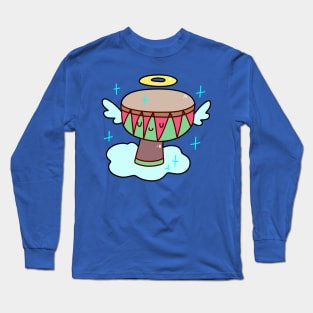 Cute Little Angel Djembe Long Sleeve T-Shirt